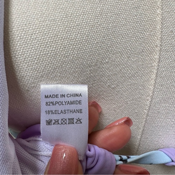 NWOT Plunging Neckline Two-Piece Bikini Set - Picture 7 of 7